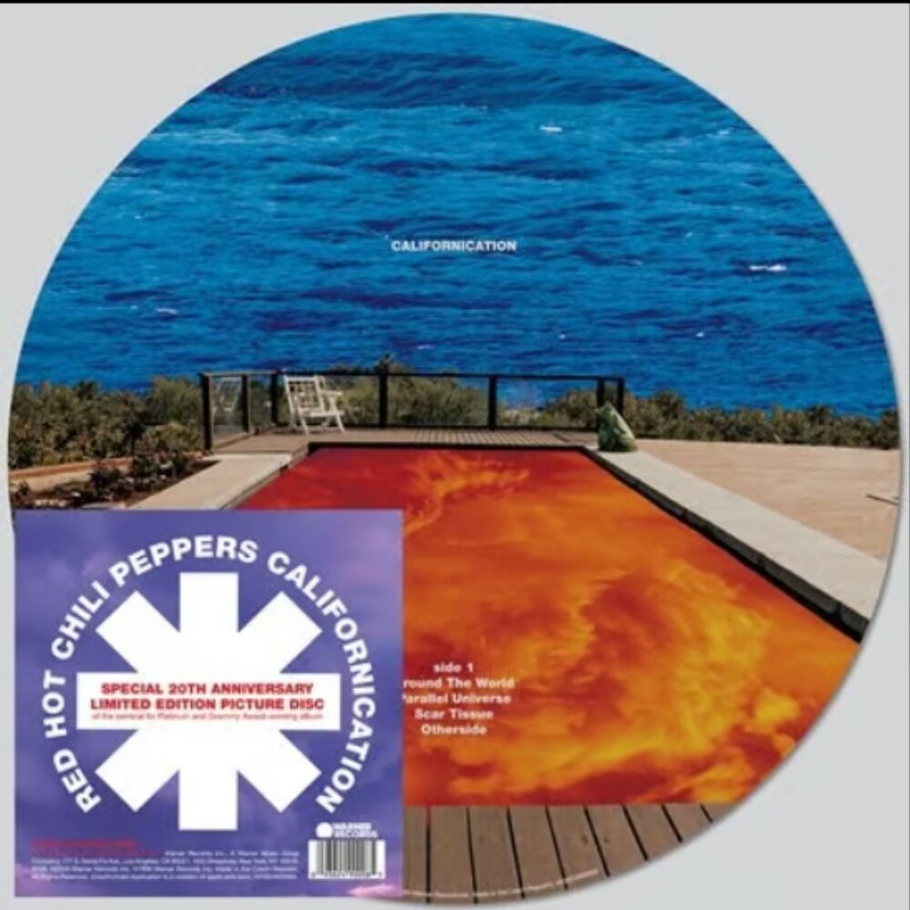 Red Hot Chili Peppers Californication 2-LP ~ Ltd Ed Picture Discs ~ Brand New!